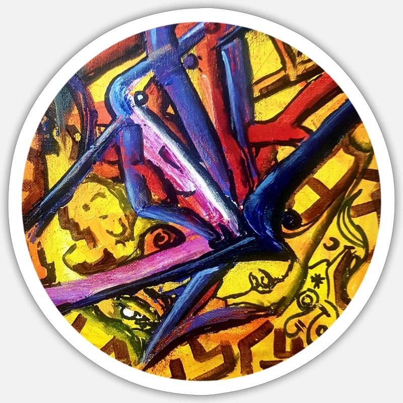 Sticker Größe S (10 x 10 cm) - 