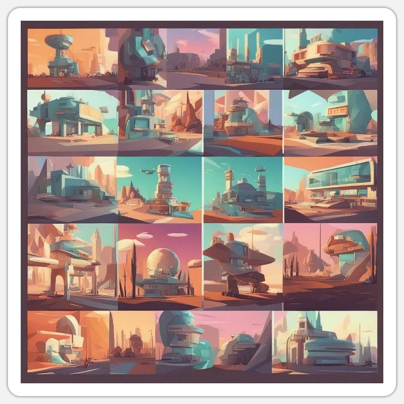 Sticker size S (10 x 10 cm) - 