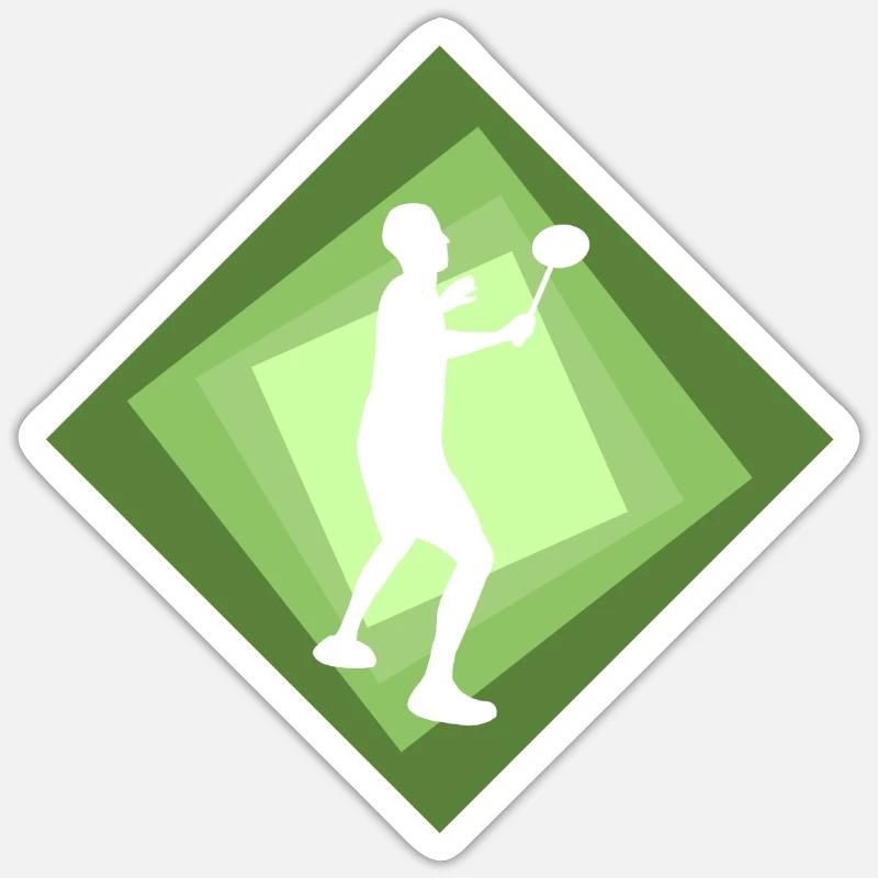 Double goutte - Sticker taille S (10 x 10 cm) - blanc mat