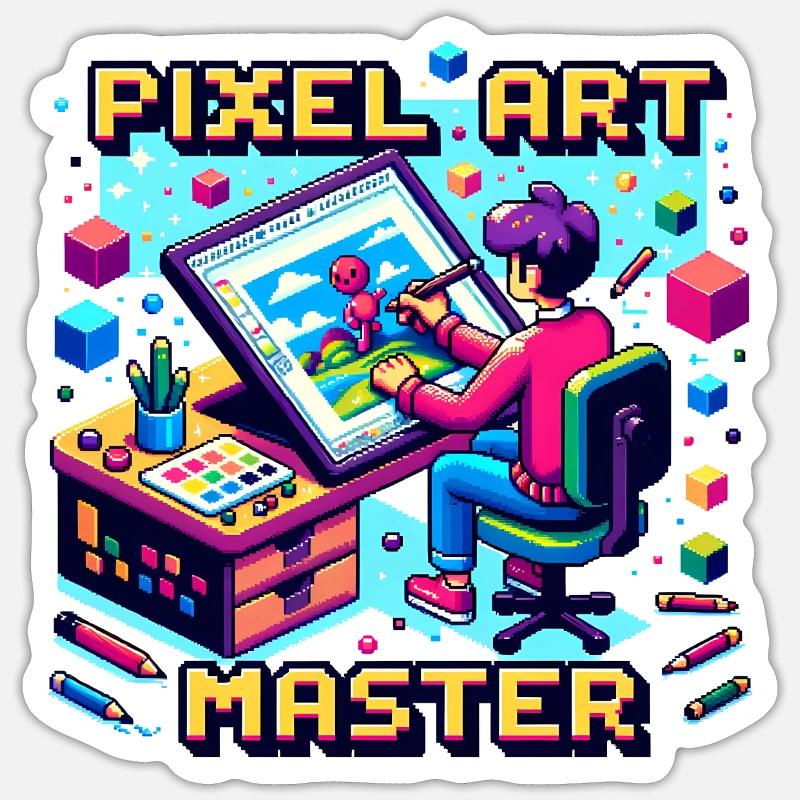 Sticker Größe S (10 x 10 cm) - 