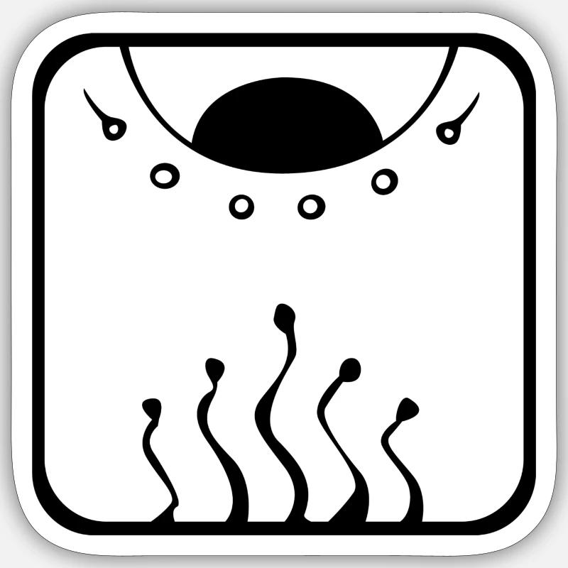 Sticker size S (10 x 10 cm) - 