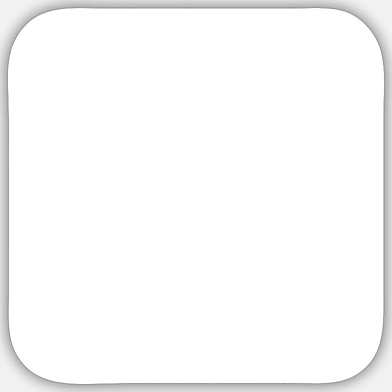 3 Kin Maya Nuit WHT - Sticker taille S (10 x 10 cm) - blanc mat