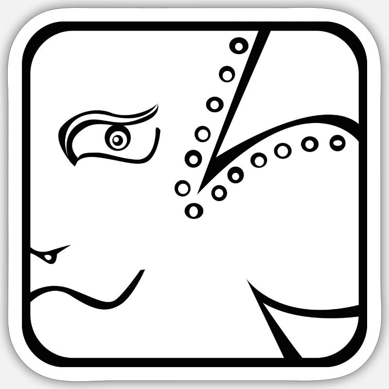 Sticker taille S (10 x 10 cm) - 