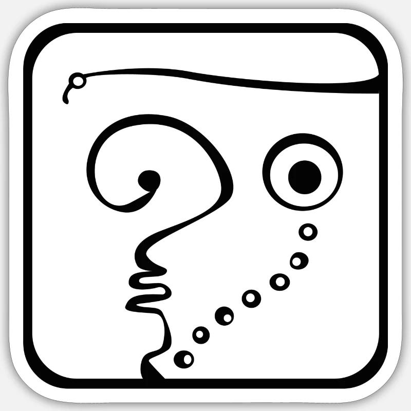 Sticker Größe S (10 x 10 cm) - 