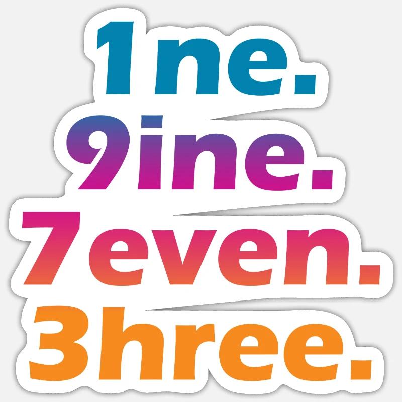 Sticker taille S (10 x 10 cm) - 