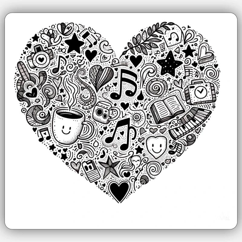 Sticker size S (10 x 10 cm) - 