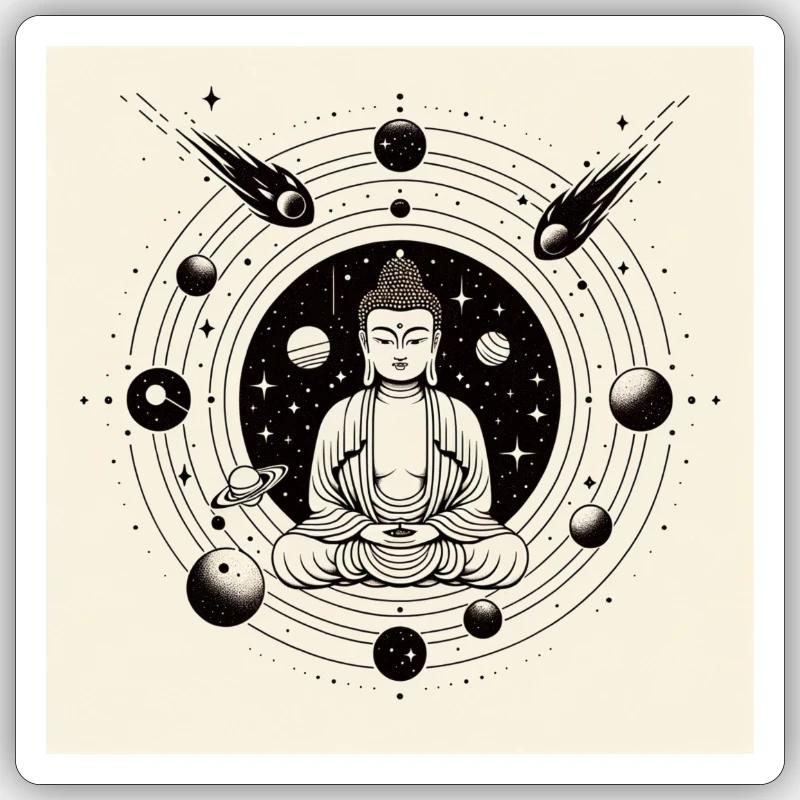 Sticker Größe S (10 x 10 cm) - 