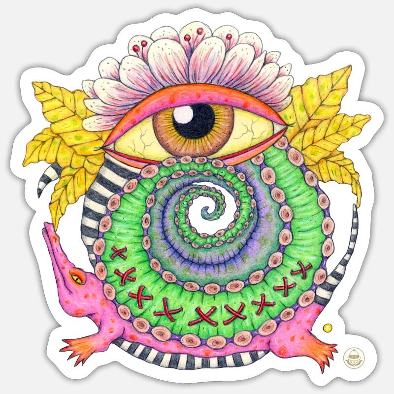 Sticker taille S (10 x 10 cm) - 