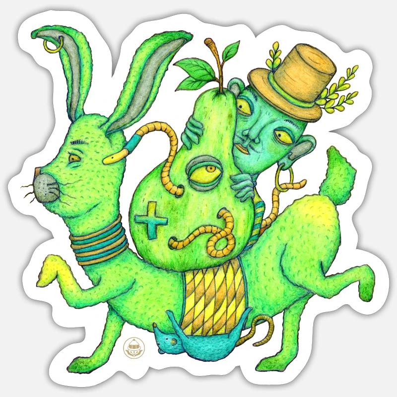 Sticker taille S (10 x 10 cm) - 
