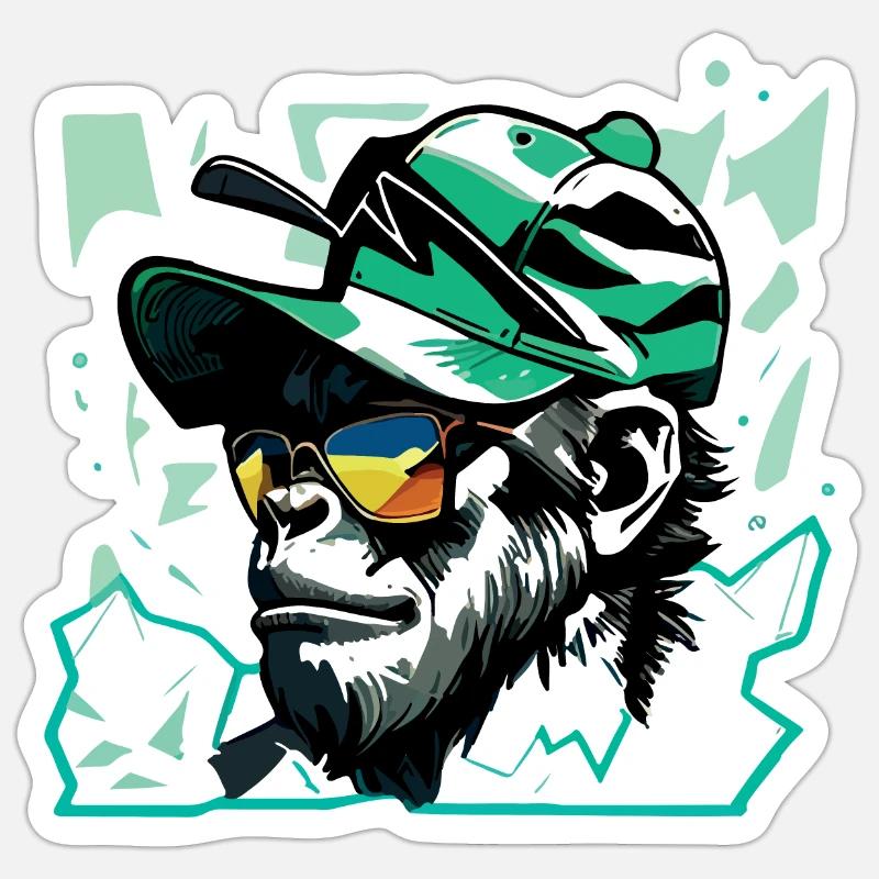 Sticker taille S (10 x 10 cm) - 