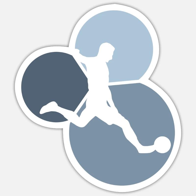 Striker Striker - Sticker size S (10 x 10 cm) - white matte