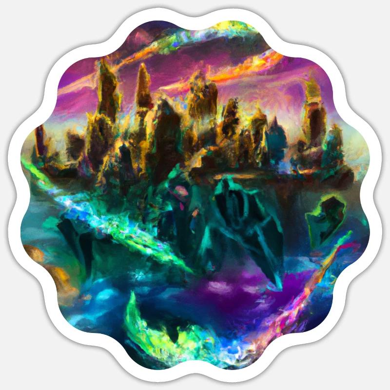 Sticker taille S (10 x 10 cm) - 