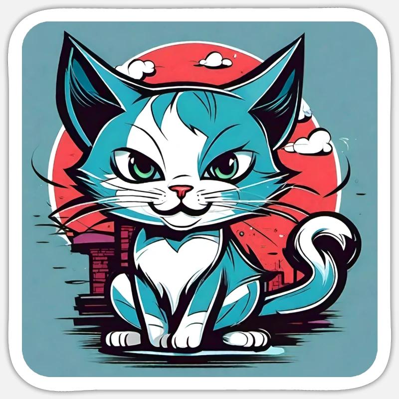 Sticker Größe S (10 x 10 cm) - 