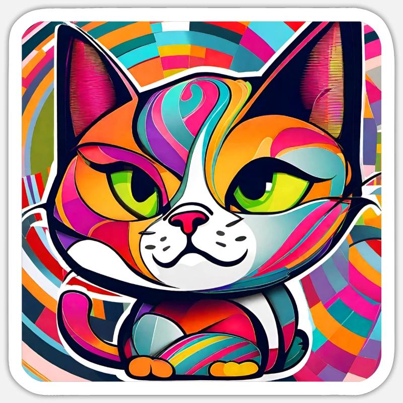 Sticker Größe S (10 x 10 cm) - 