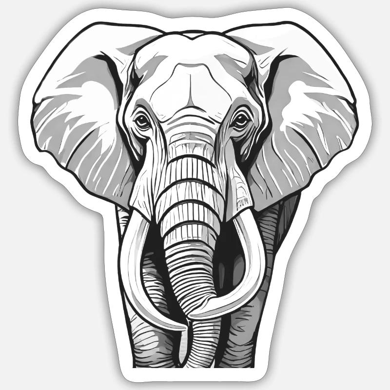 Sticker taille S (10 x 10 cm) - 