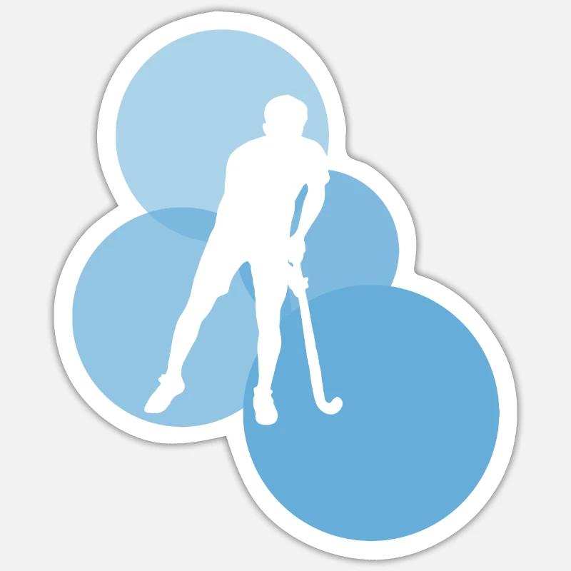 Bâton d’intérieur - Sticker taille S (10 x 10 cm) - blanc mat