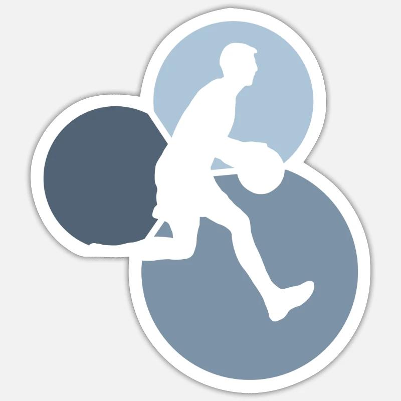 Hooping Hooping - Sticker Größe S (10 x 10 cm) - Mattweiß