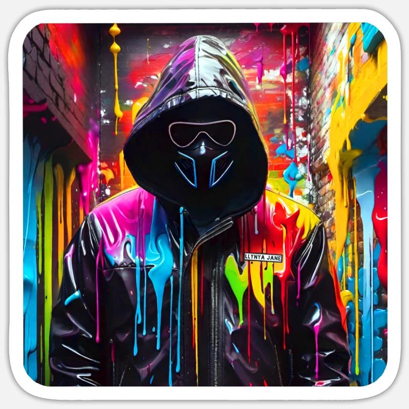 Sticker Größe S (10 x 10 cm) - 