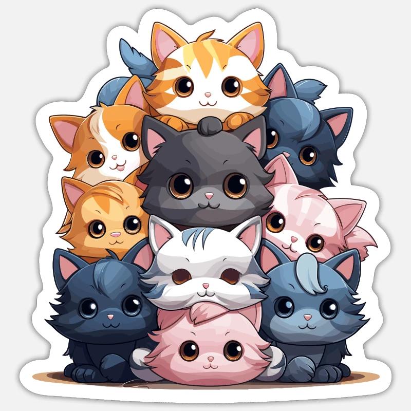 Sticker Größe S (10 x 10 cm) - 