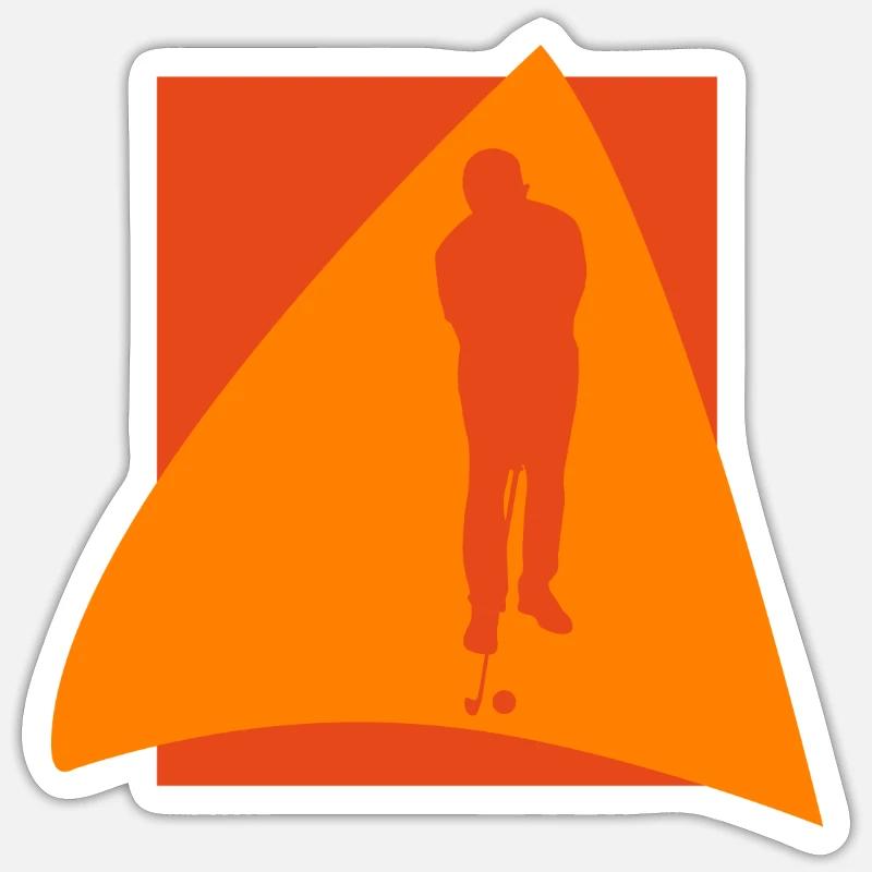 Golf Driver Sticker size S (10 x 10 cm)