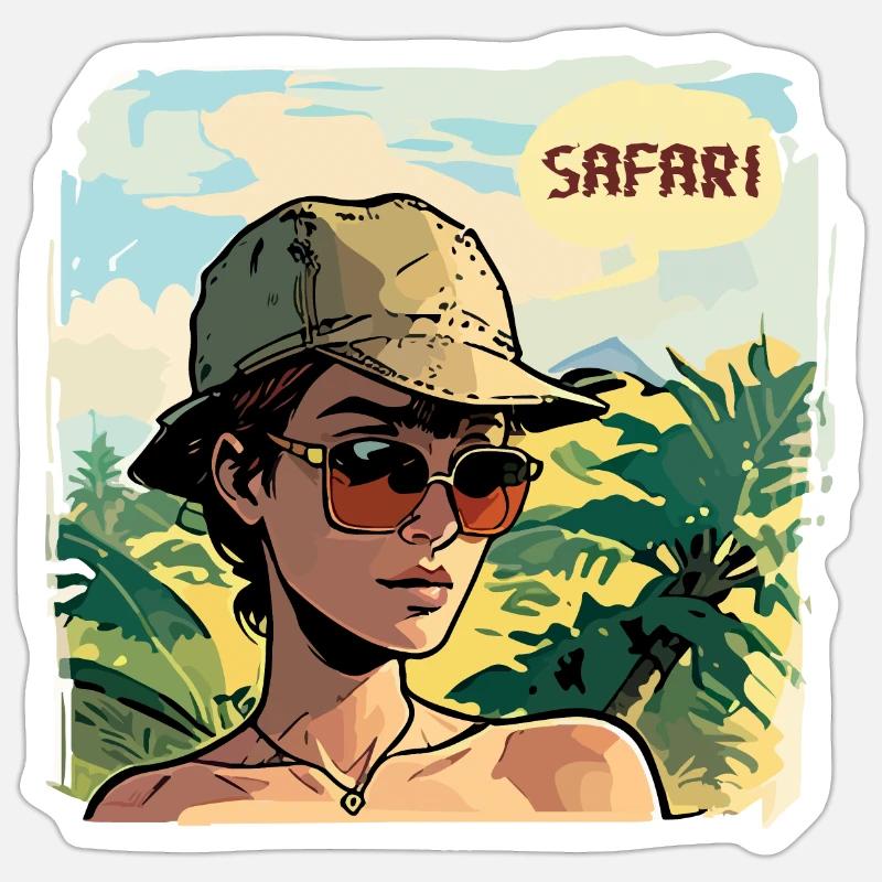 Sticker taille S (10 x 10 cm) - 