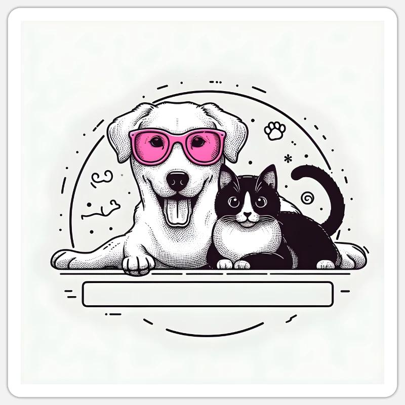 Sticker size S (10 x 10 cm) - 