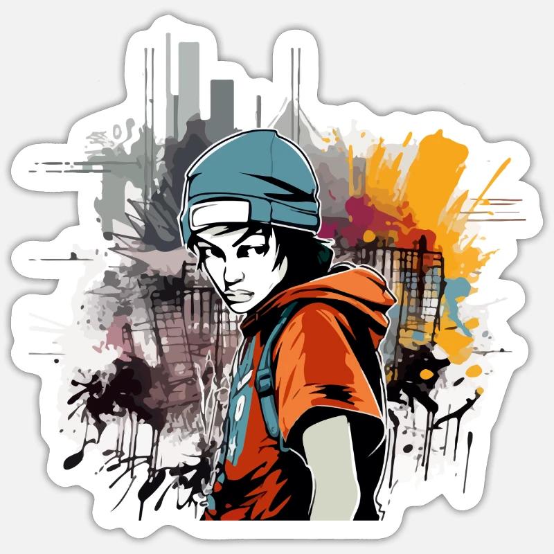 Sticker taille S (10 x 10 cm) - 