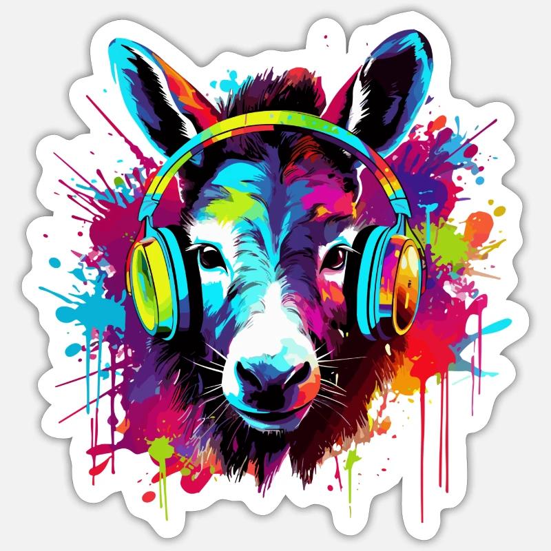 Sticker Größe S (10 x 10 cm) - 