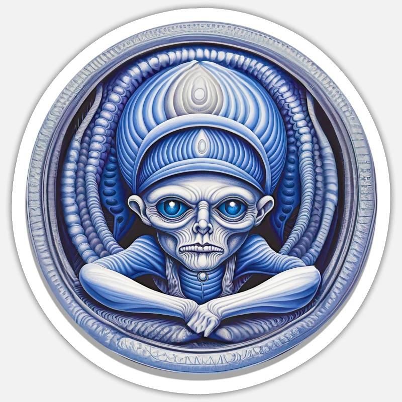 Yog-Sothoth Lovecraft Sticker Größe S (10 x 10 cm)