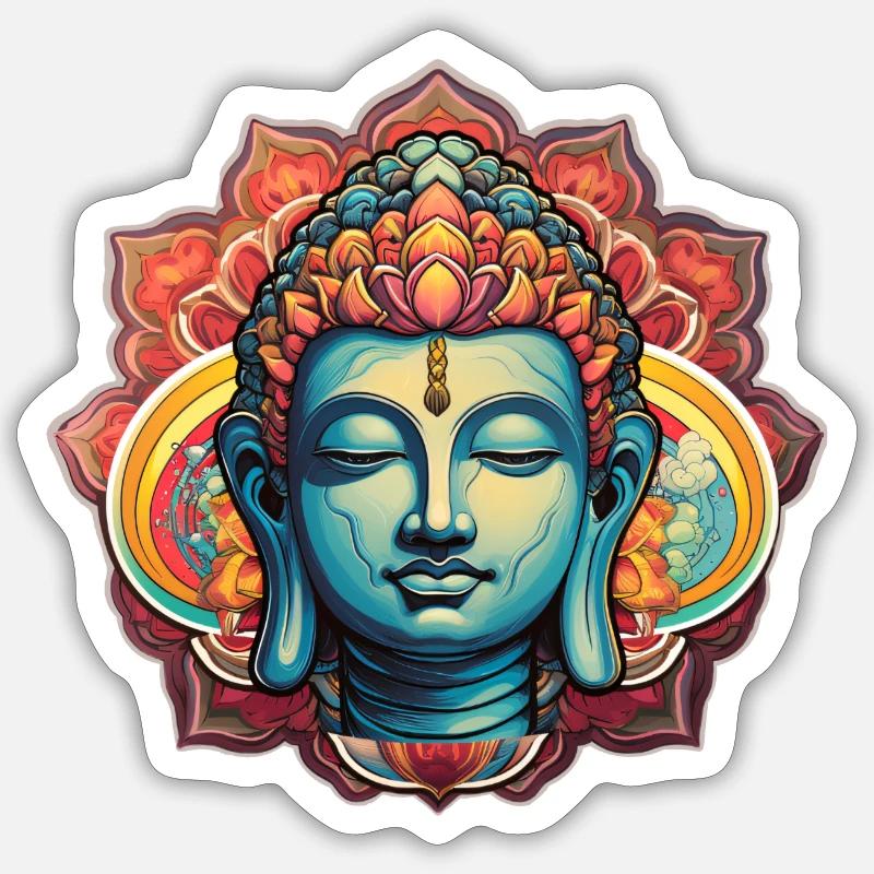 InnerPeaceWear - Sticker taille S (10 x 10 cm) - blanc mat