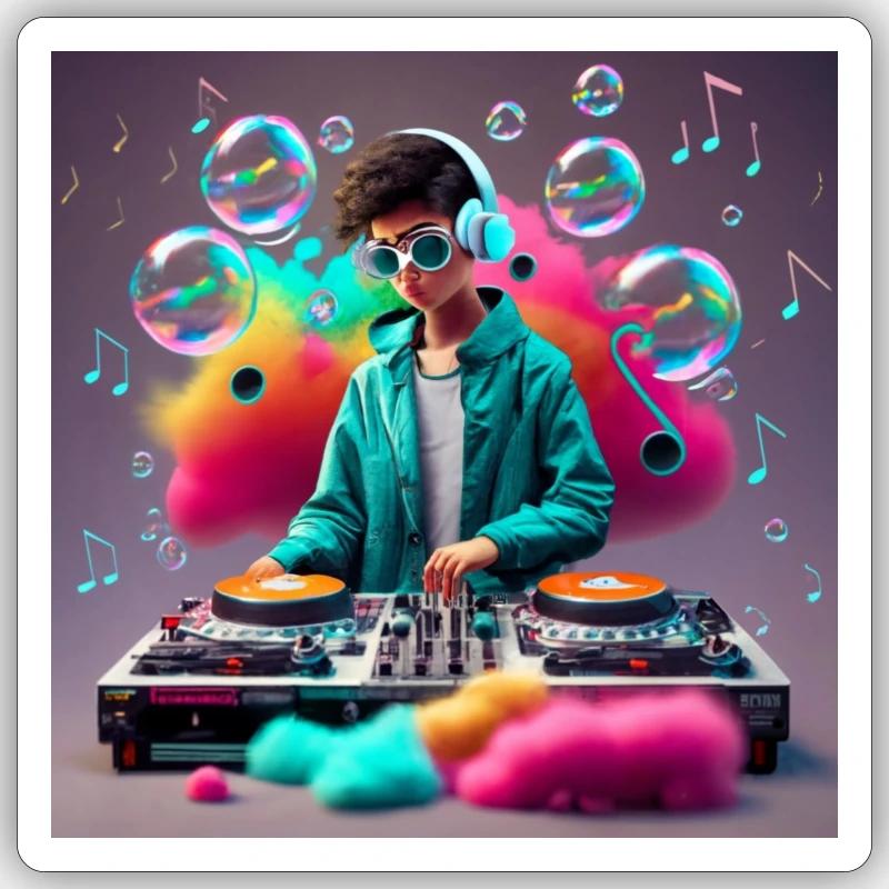 Sticker taille S (10 x 10 cm) - 