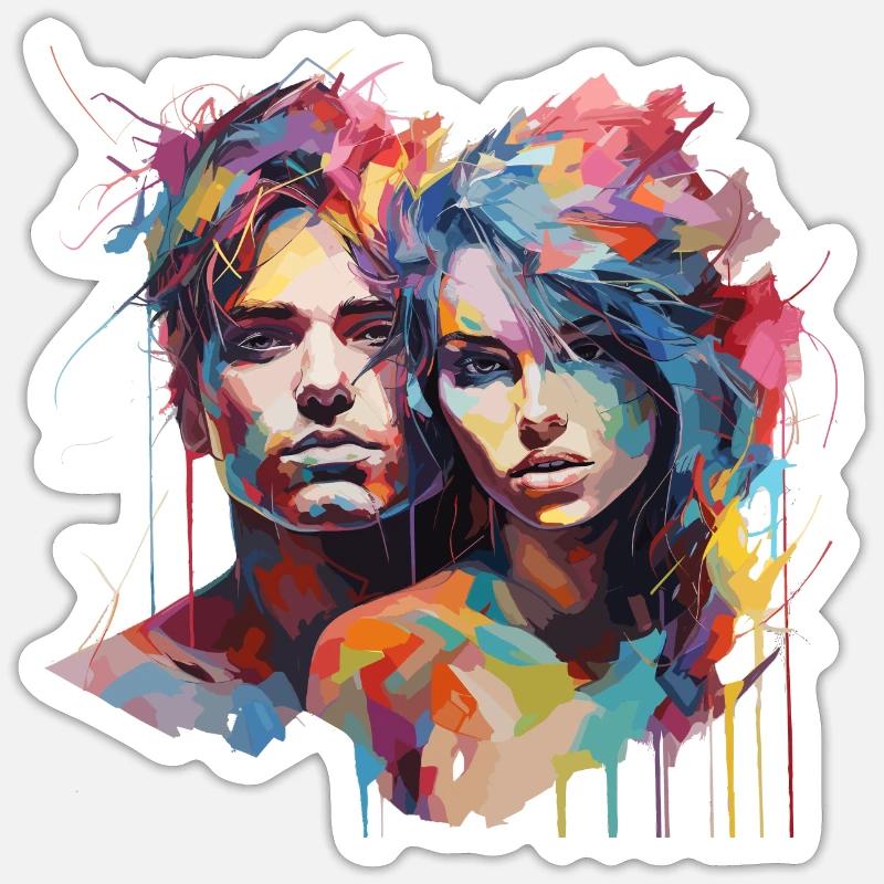 Sticker Größe S (10 x 10 cm) - 