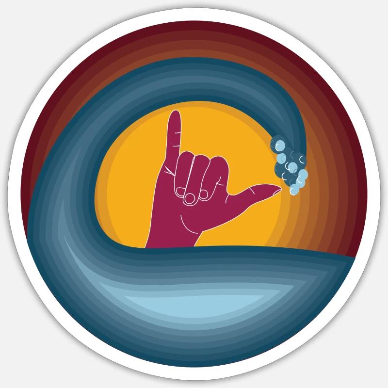 Sticker Größe S (10 x 10 cm) - 