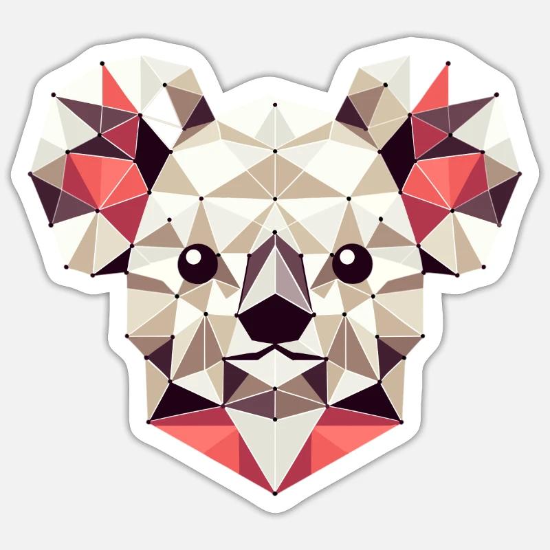Koala // koala - Sticker size S (10 x 10 cm) - white matte