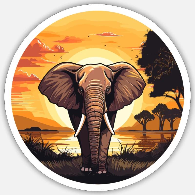 Sticker taille S (10 x 10 cm) - 