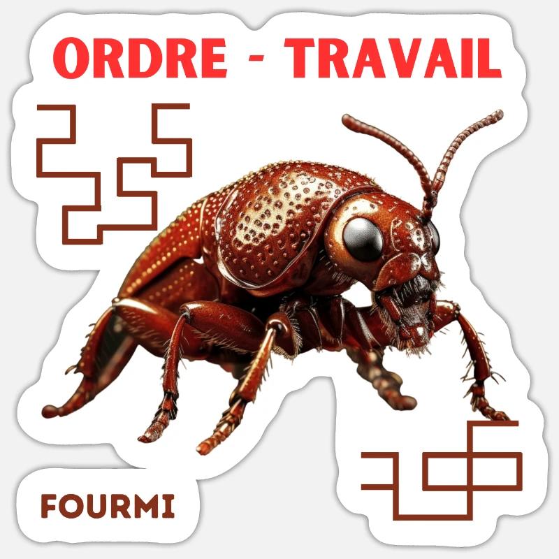 Sticker taille S (10 x 10 cm) - 