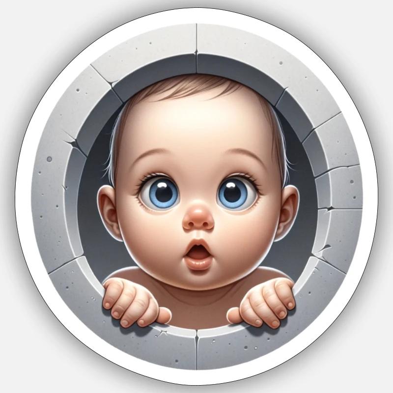 Sticker Größe S (10 x 10 cm) - 