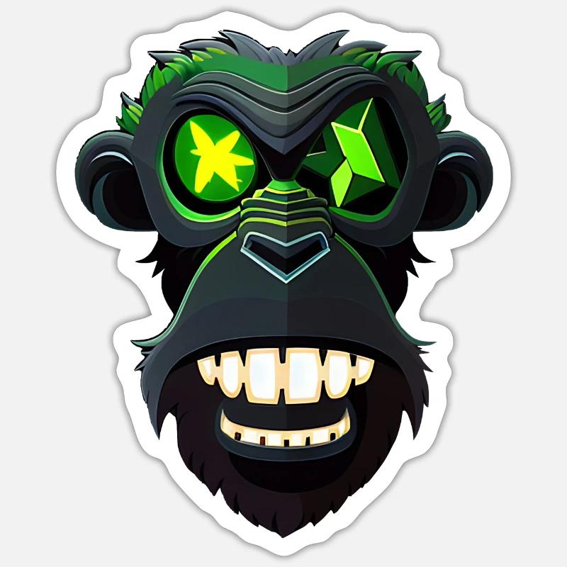 Sticker Größe S (10 x 10 cm) - 