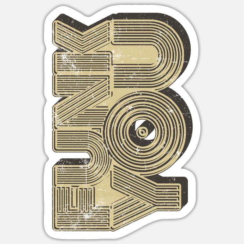 Sticker taille S (10 x 10 cm) - 