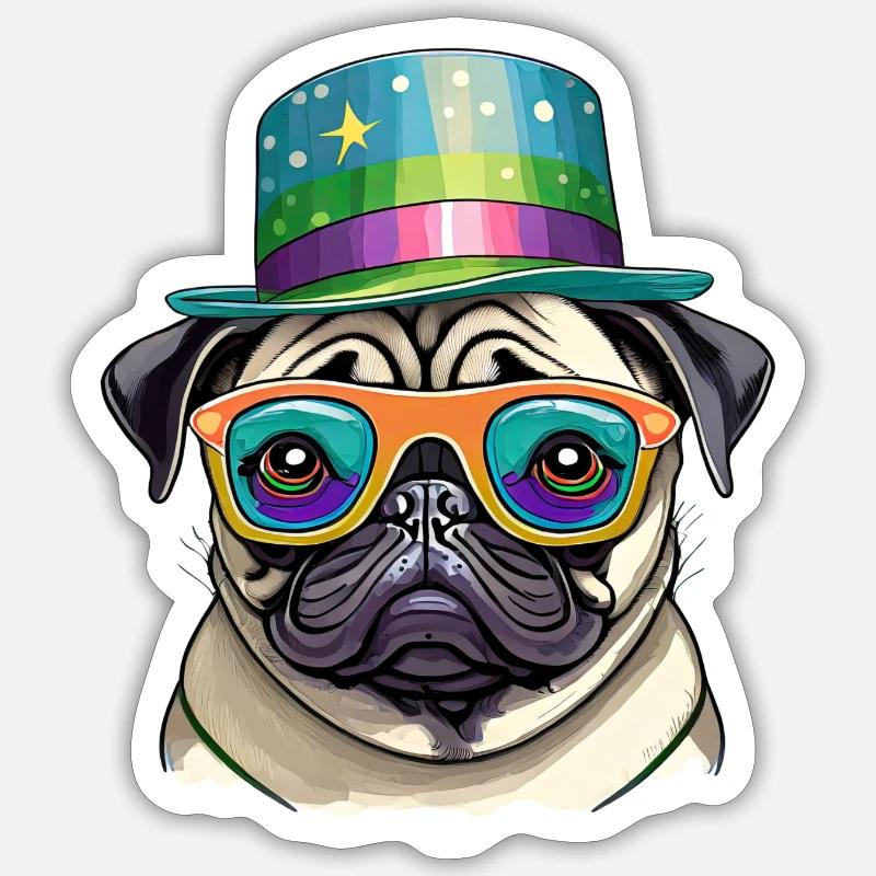 Sticker taille S (10 x 10 cm) - 
