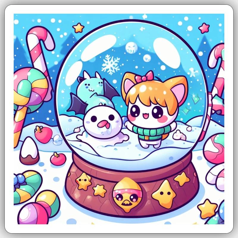 Sticker Größe S (10 x 10 cm) - 