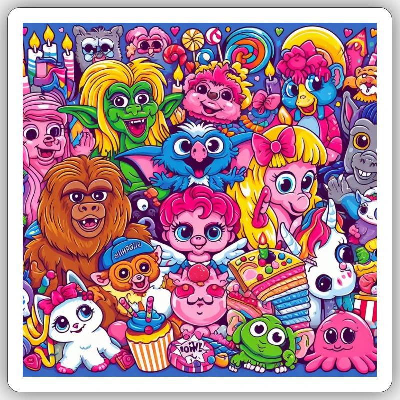Sticker Größe S (10 x 10 cm) - 