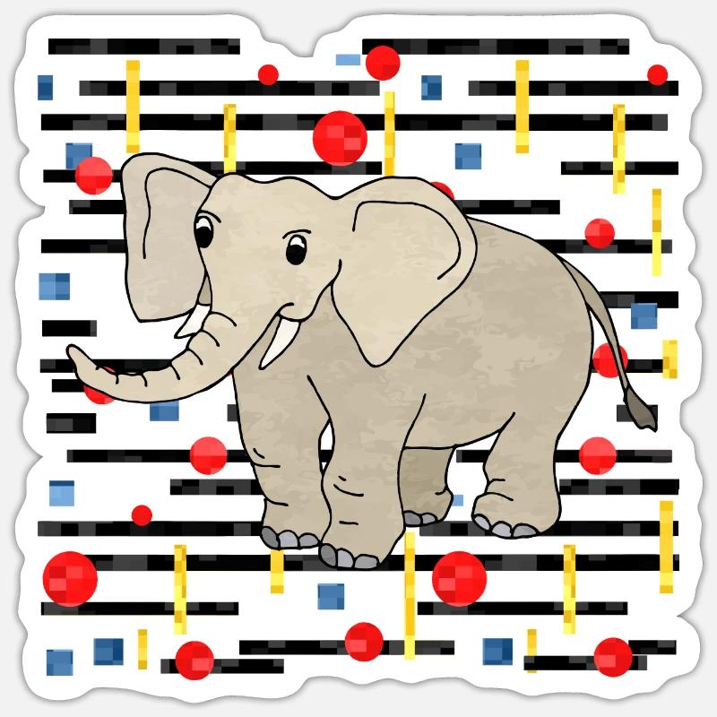 Sticker taille S (10 x 10 cm) - 