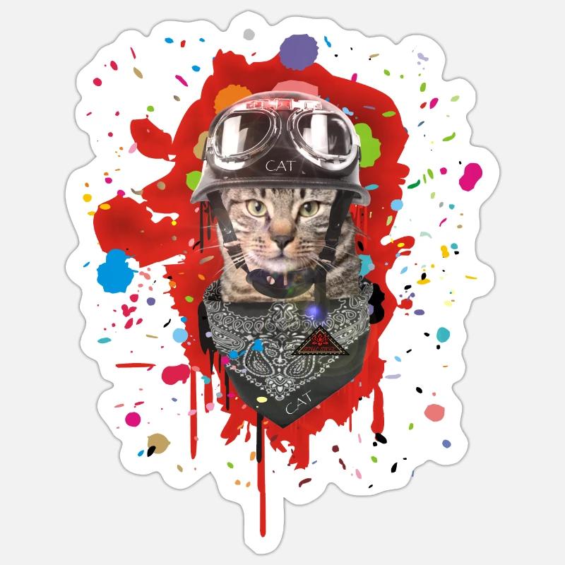 Sticker taille S (10 x 10 cm) - 