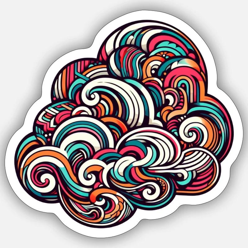 Sticker taille S (10 x 10 cm) - 