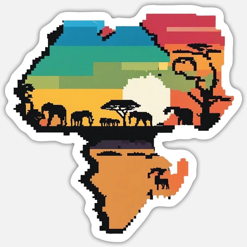 Sticker taille S (10 x 10 cm) - 