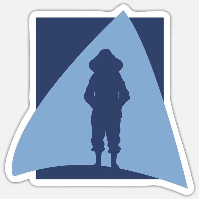 Beekeeping Nectar Bee Sticker size S (10 x 10 cm)