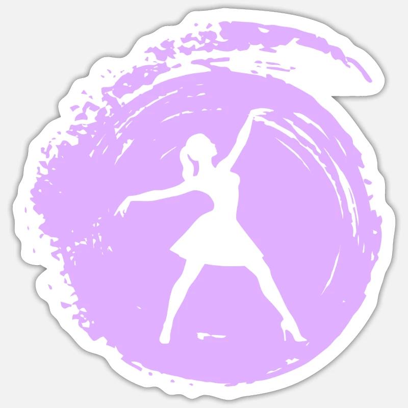 Ballet Dancer Ballet Opera Sticker size S (10 x 10 cm)