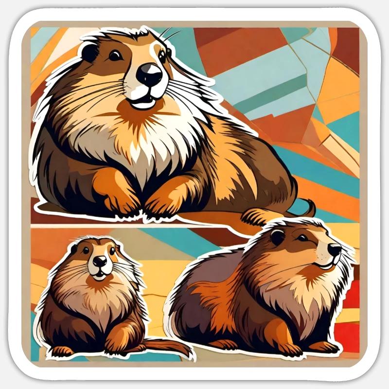 Sticker taille S (10 x 10 cm) - 