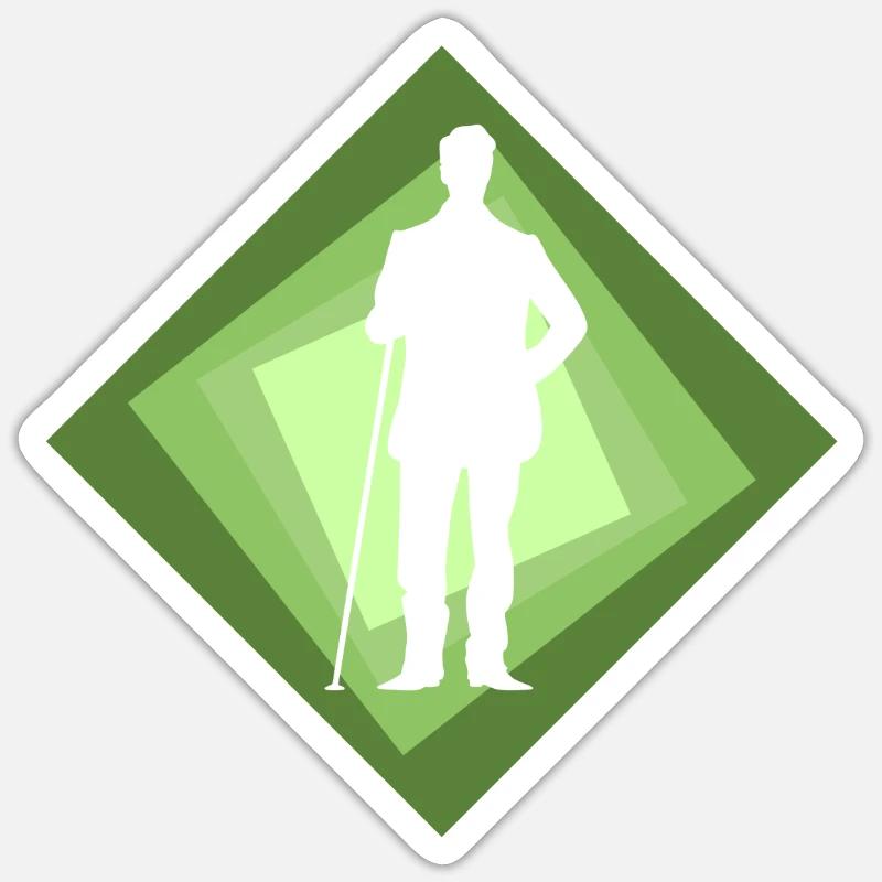 Sticker Größe S (10 x 10 cm) - 